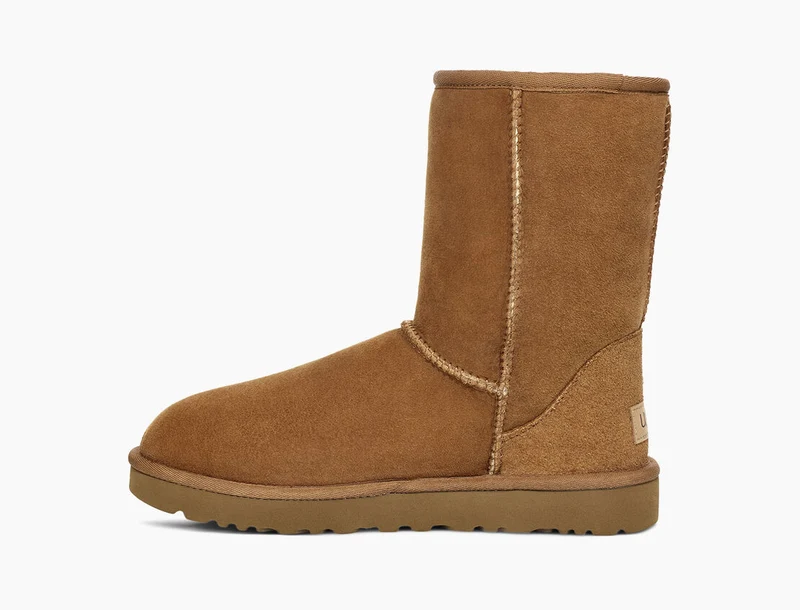 UGG Damen Classic Short II Stiefel – Kastanie