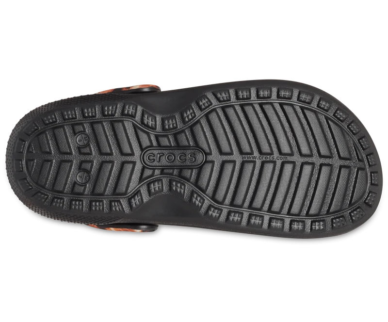 Crocs Unisex Classic Lined Animal Remix Clog – Schwarz