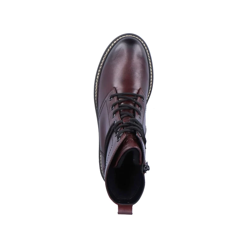 Remonte Modischer Damenstiefel – tiefes Kastanienrot