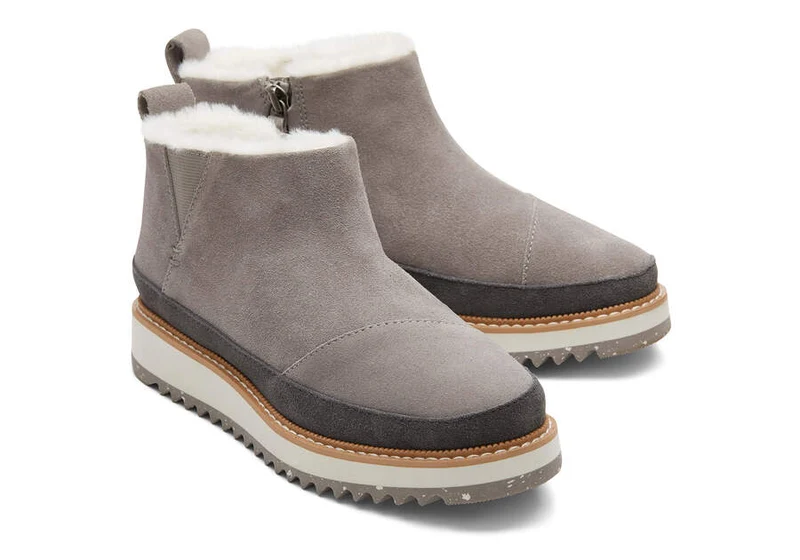 TOMS Marlo-Stiefel für Damen – Zementgrau