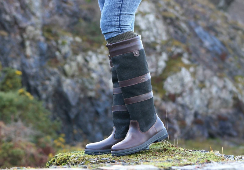 Galway Damen Outdoor-Stiefel SlimFit™ - Black/Brown