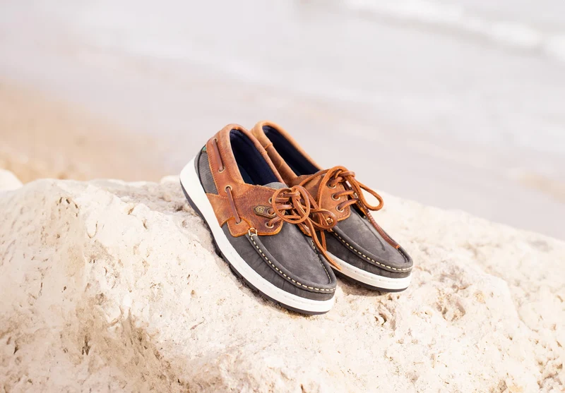 Auckland Bootsschuh - Denim/Tan