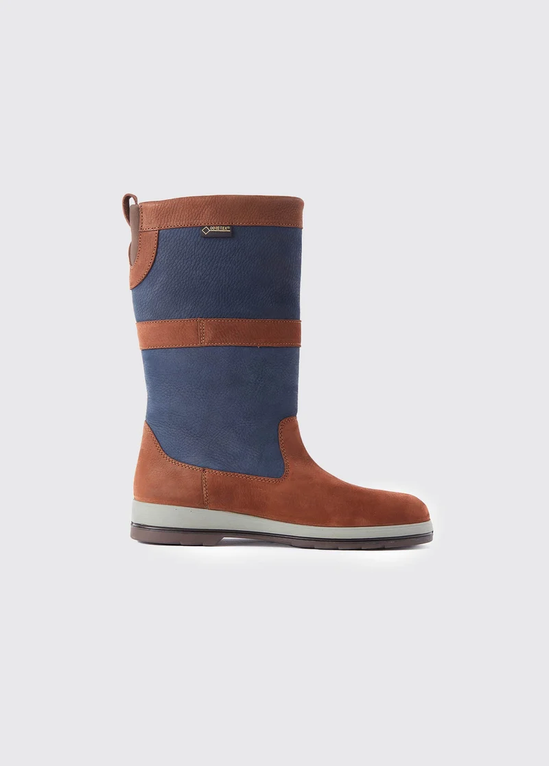 Ultima ExtraFit™ Damen Segelstiefel - Navy/Brown