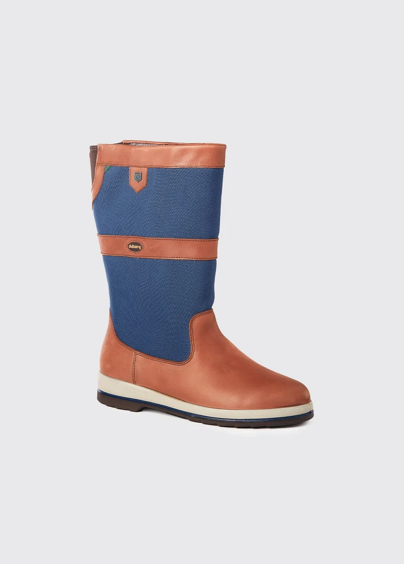 Shamrock ExtraFit™ Damen Segelstiefel - Navy/Brown