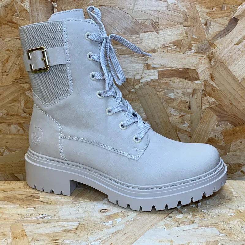 Rieker Modischer Damenstiefel – Beige