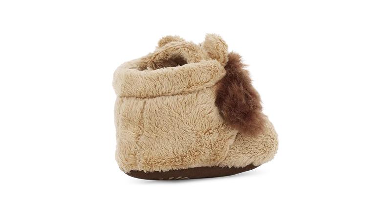 UGG Bixbee Lion Stuffie Hausschuhe für Kleinkinder – Sandschokolade