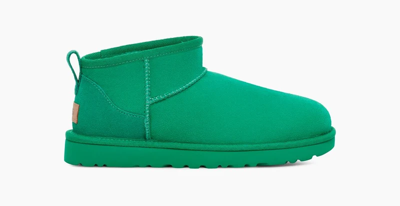 UGG Ultra Mini-Stiefel für Damen – Smaragdgrün