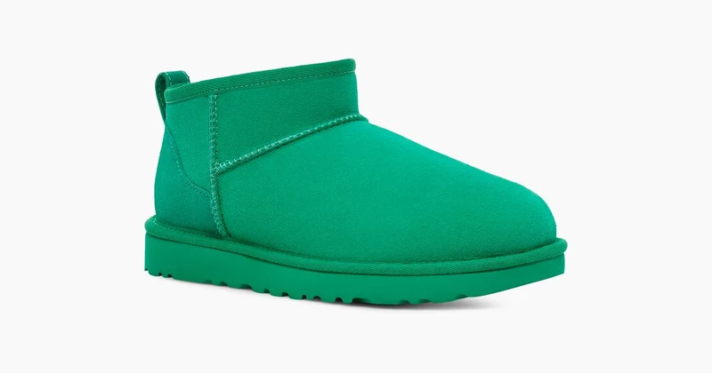 UGG Ultra Mini-Stiefel für Damen – Smaragdgrün