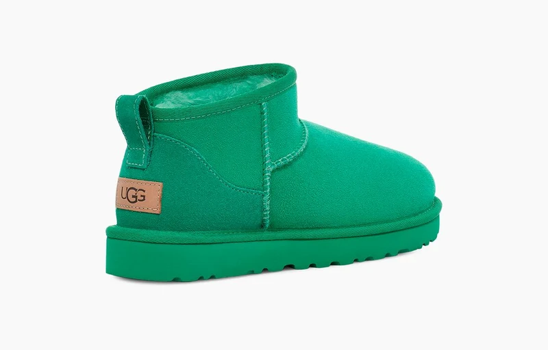 UGG Ultra Mini-Stiefel für Damen – Smaragdgrün