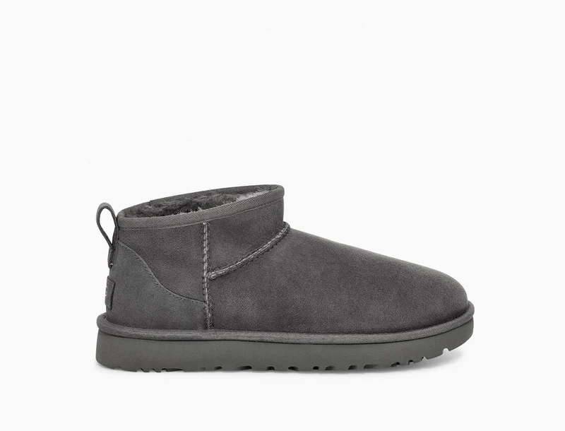 UGG Ultra Mini-Stiefel für Damen – Grau