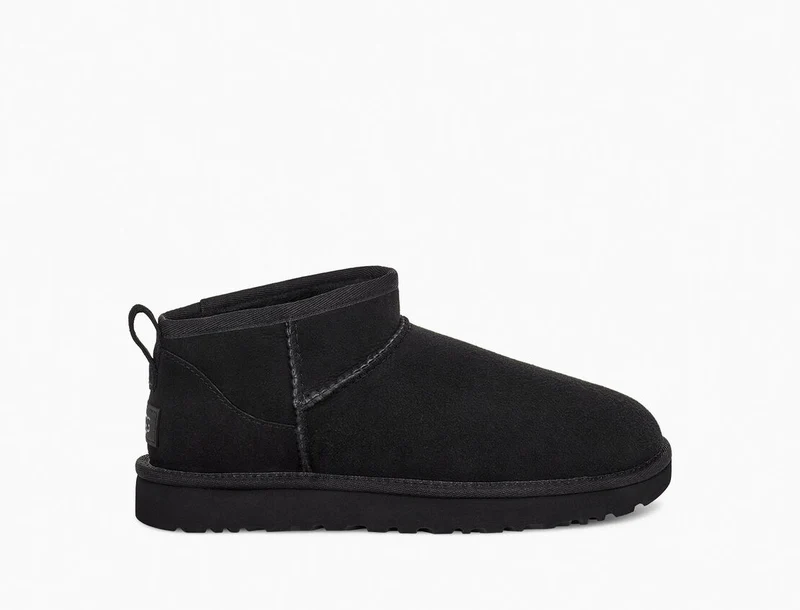 UGG Ultra Mini-Stiefel für Damen – Schwarz