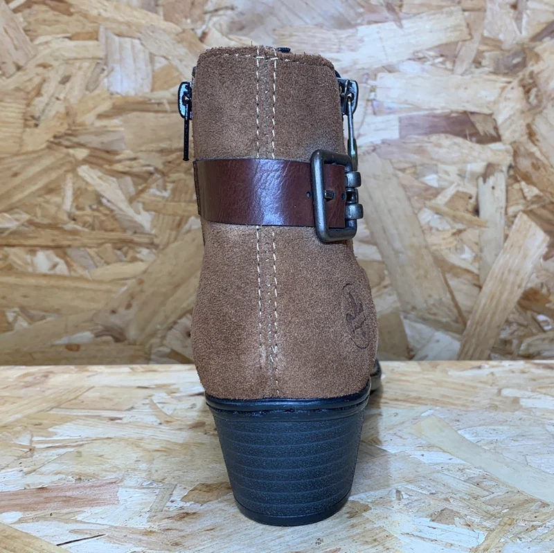 Rieker Damenmode-Stiefelette – Braun