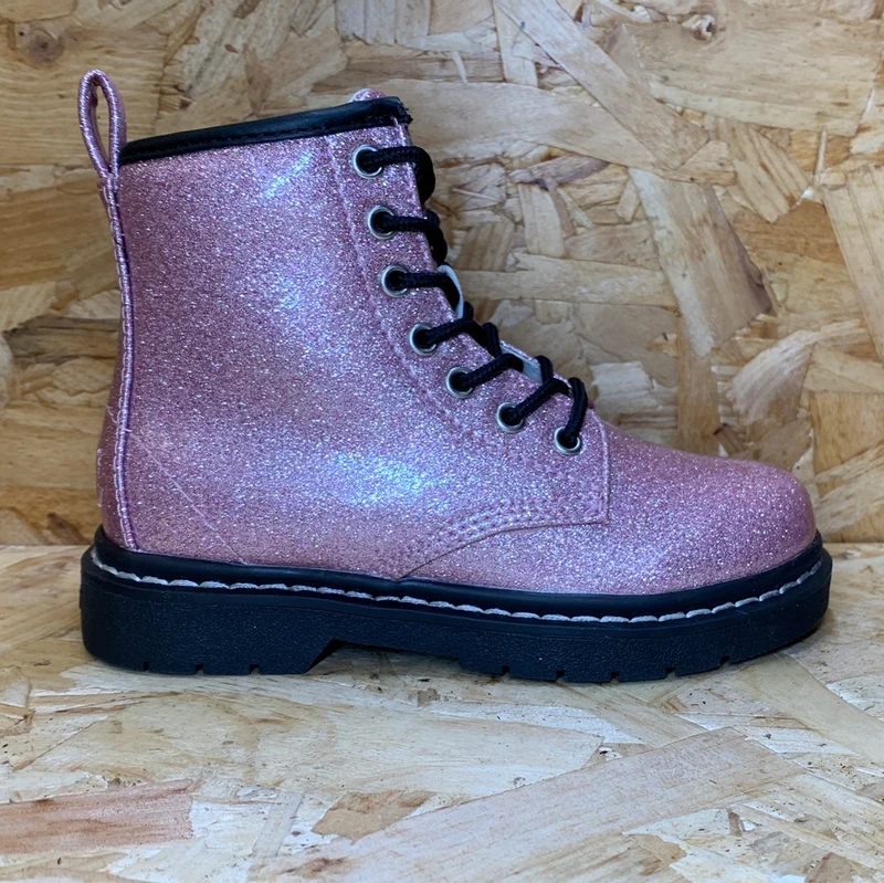 Lelli Kelly Emma-Stiefelette für Kinder – Rosa Glitzer