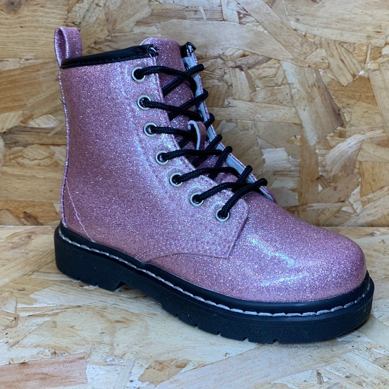 Lelli Kelly Emma-Stiefelette für Kinder – Rosa Glitzer