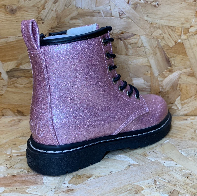 Lelli Kelly Emma-Stiefelette für Kinder – Rosa Glitzer