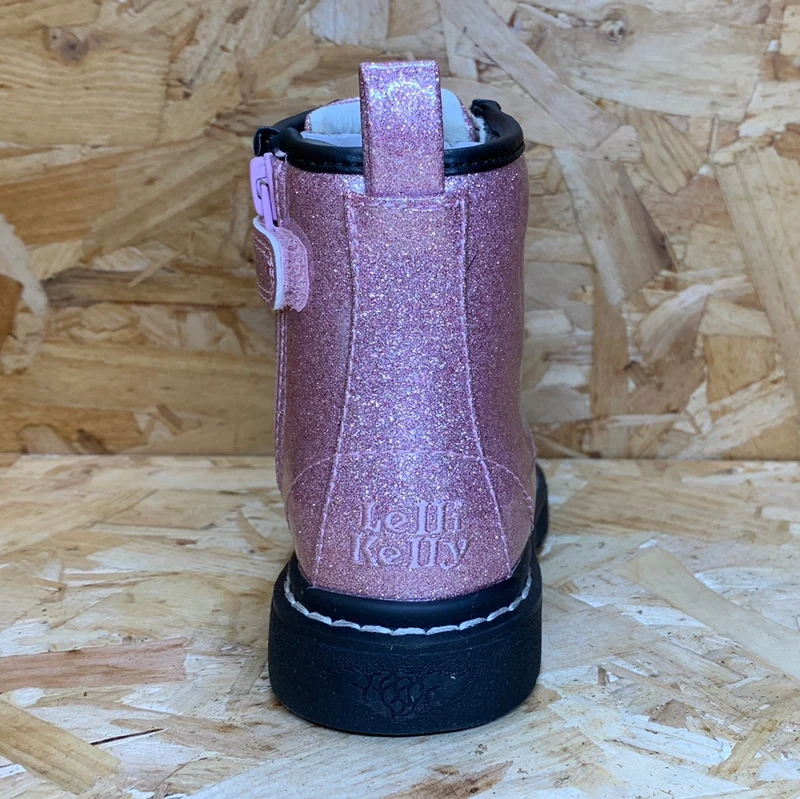 Lelli Kelly Emma-Stiefelette für Kinder – Rosa Glitzer