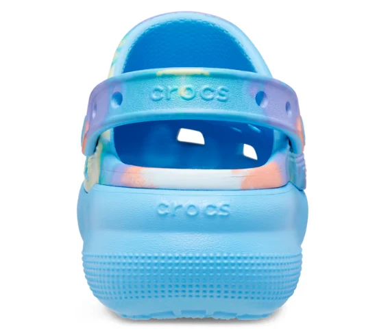 Crocs Klassischer Tie Dye Cutie Crush Clog für Kinder – Oxygen
