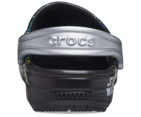 Crocs Klassischer Grogu-Clog für Kinder – Schwarz