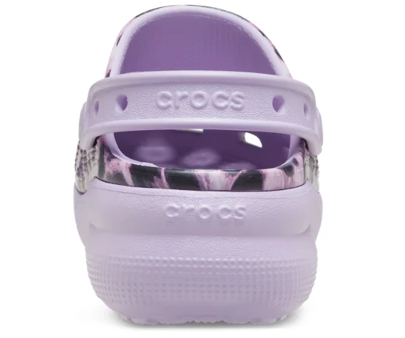 Crocs Klassischer Tier-Cutie-Clog für Kinder – Leopard