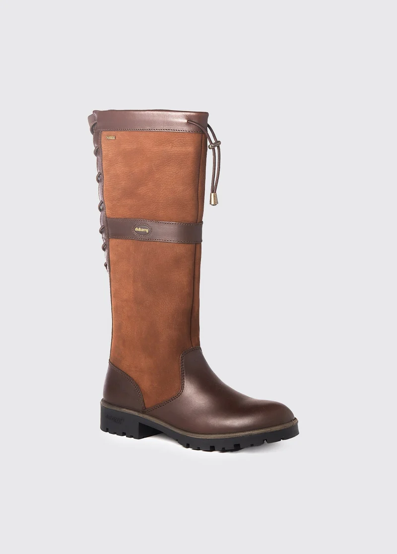 Glanmire Stiefel mit verstellbarem Schaft- Walnut
