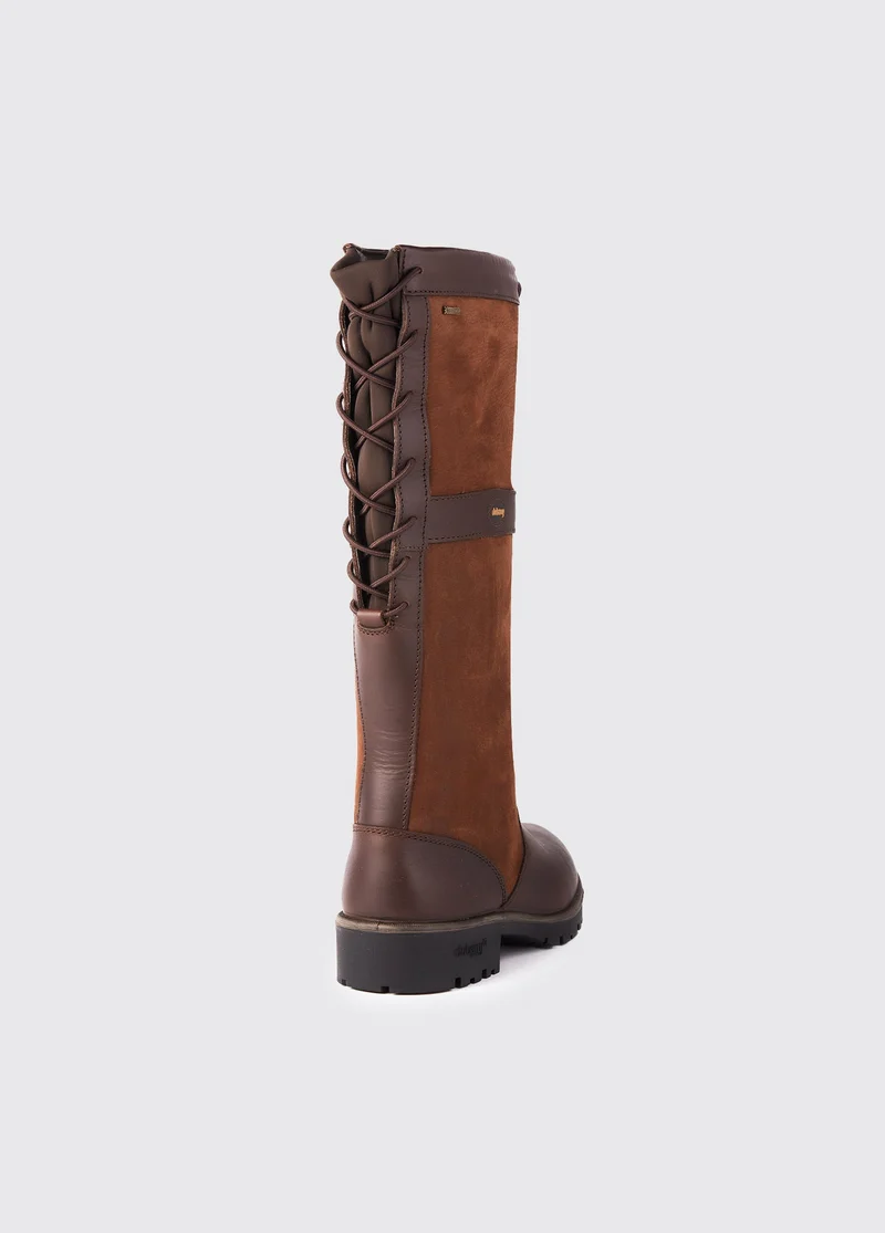Glanmire Stiefel mit verstellbarem Schaft- Walnut