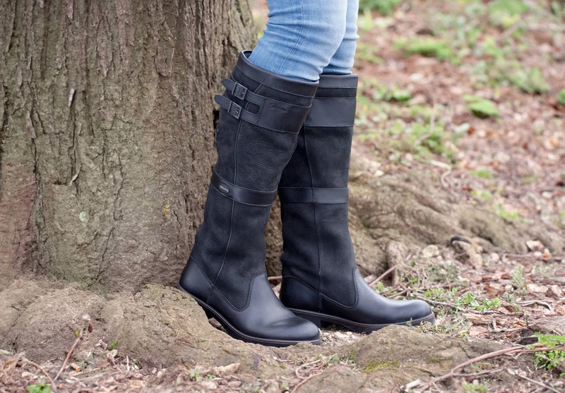 Longford Lederstiefel - Black