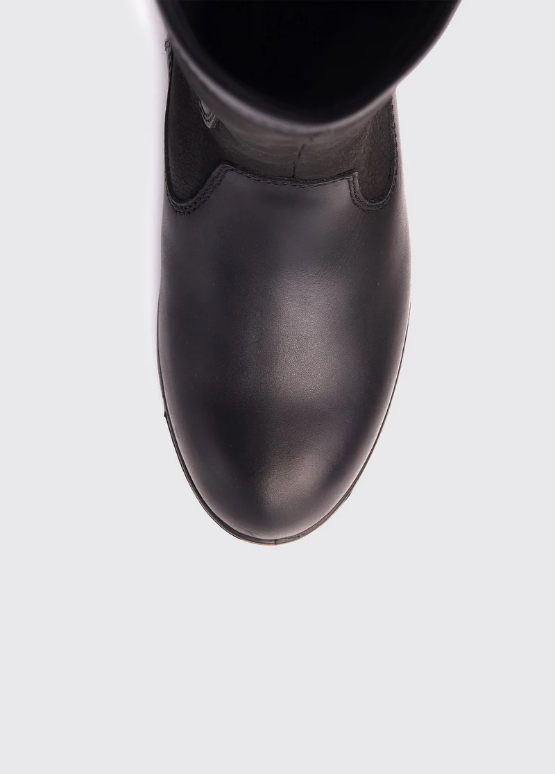 Clare Lederstiefel - Black