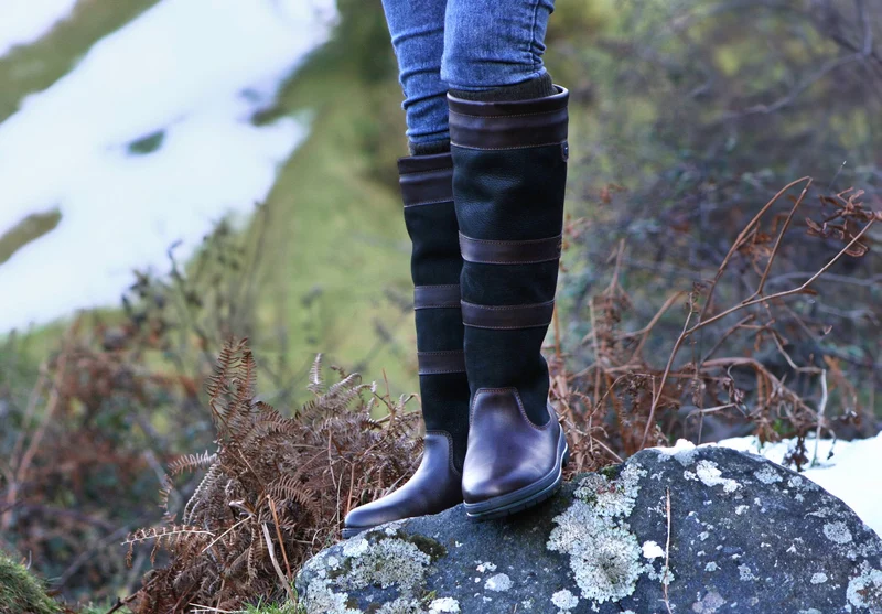 Kilternan Damen Winterstiefel - Black/Brown
