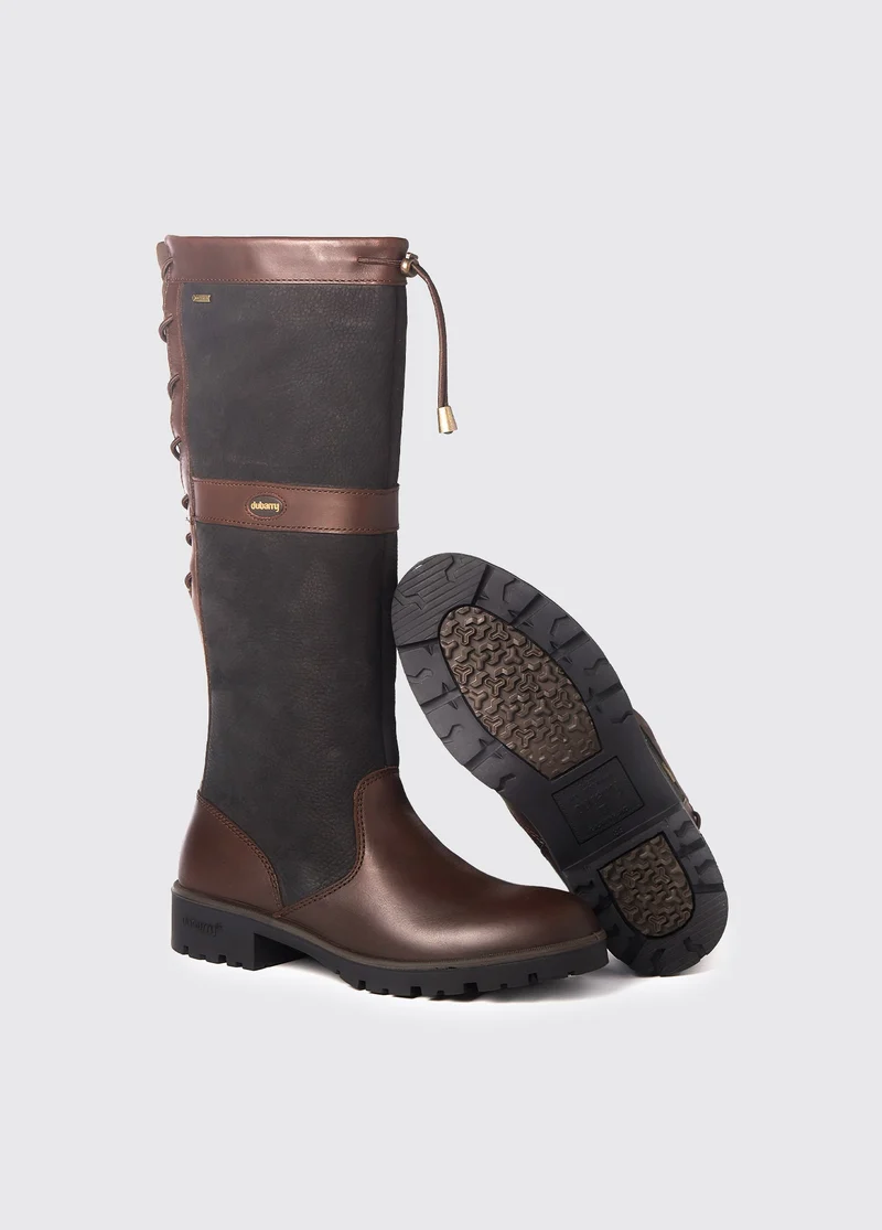 Glanmire Stiefel mit verstellbarem Schaft - Black/Brown