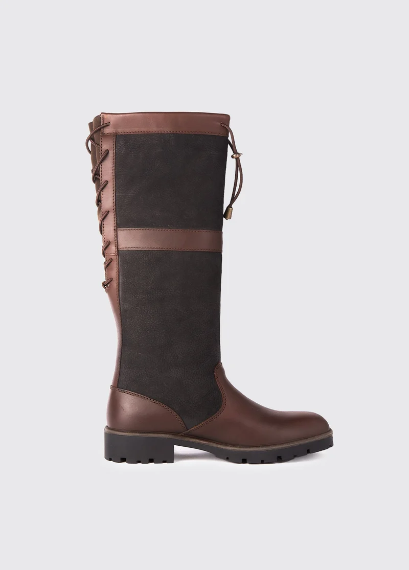 Glanmire Stiefel mit verstellbarem Schaft - Black/Brown