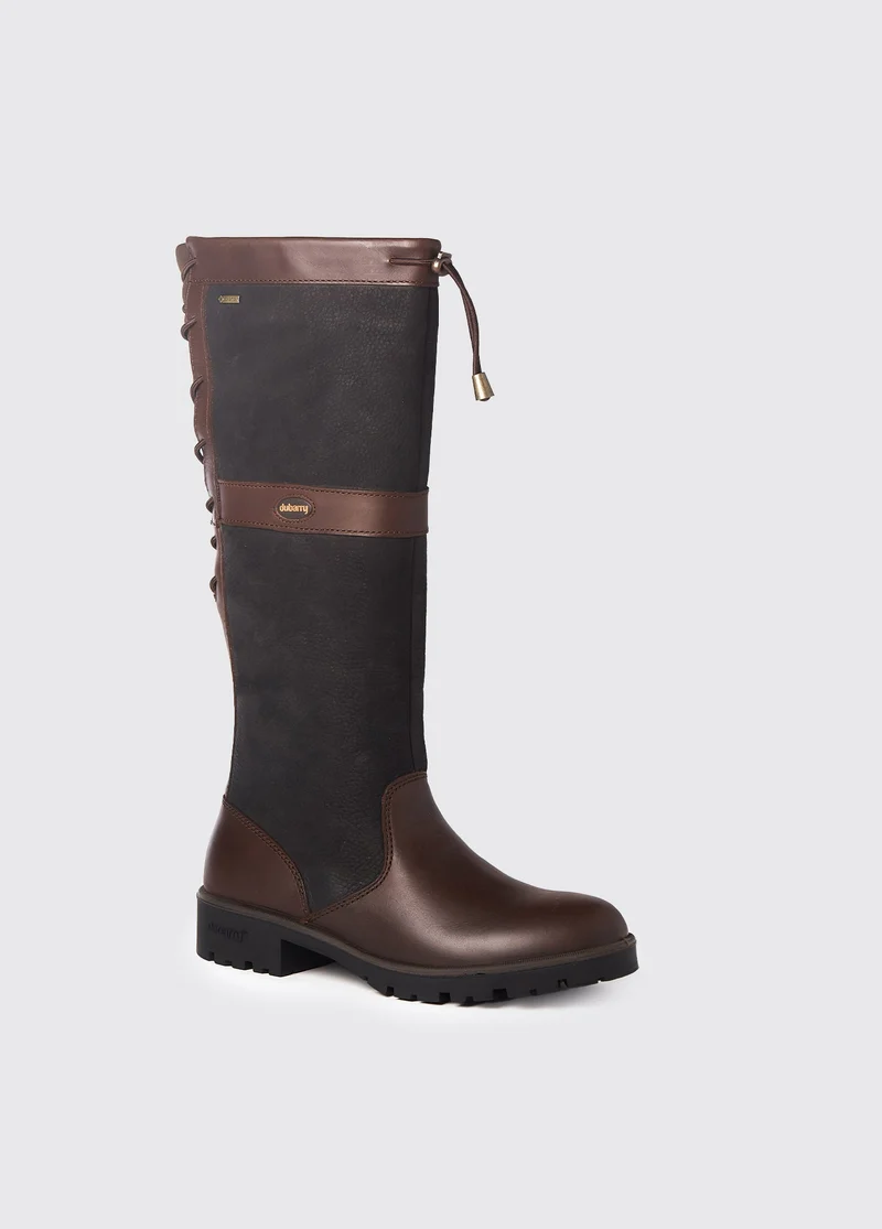 Glanmire Stiefel mit verstellbarem Schaft - Black/Brown