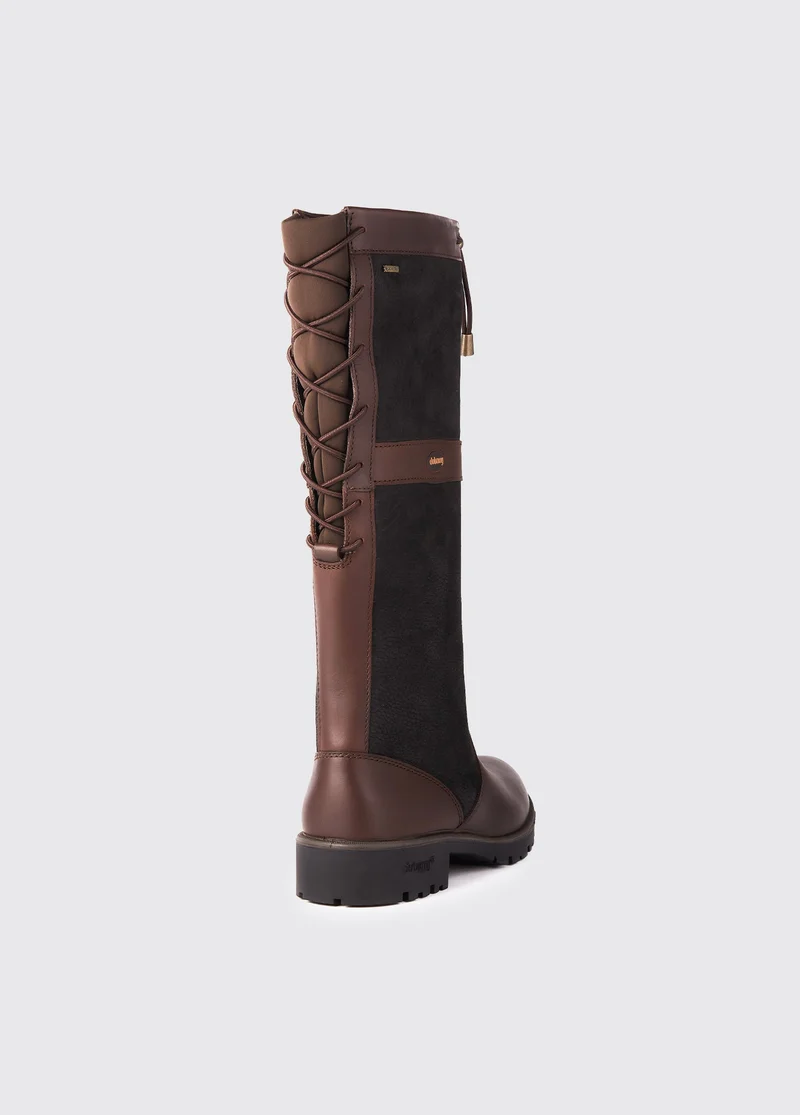 Glanmire Stiefel mit verstellbarem Schaft - Black/Brown