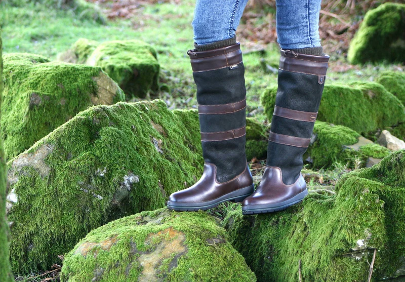 Galway Damen Outdoor-Stiefel - Black/Brown