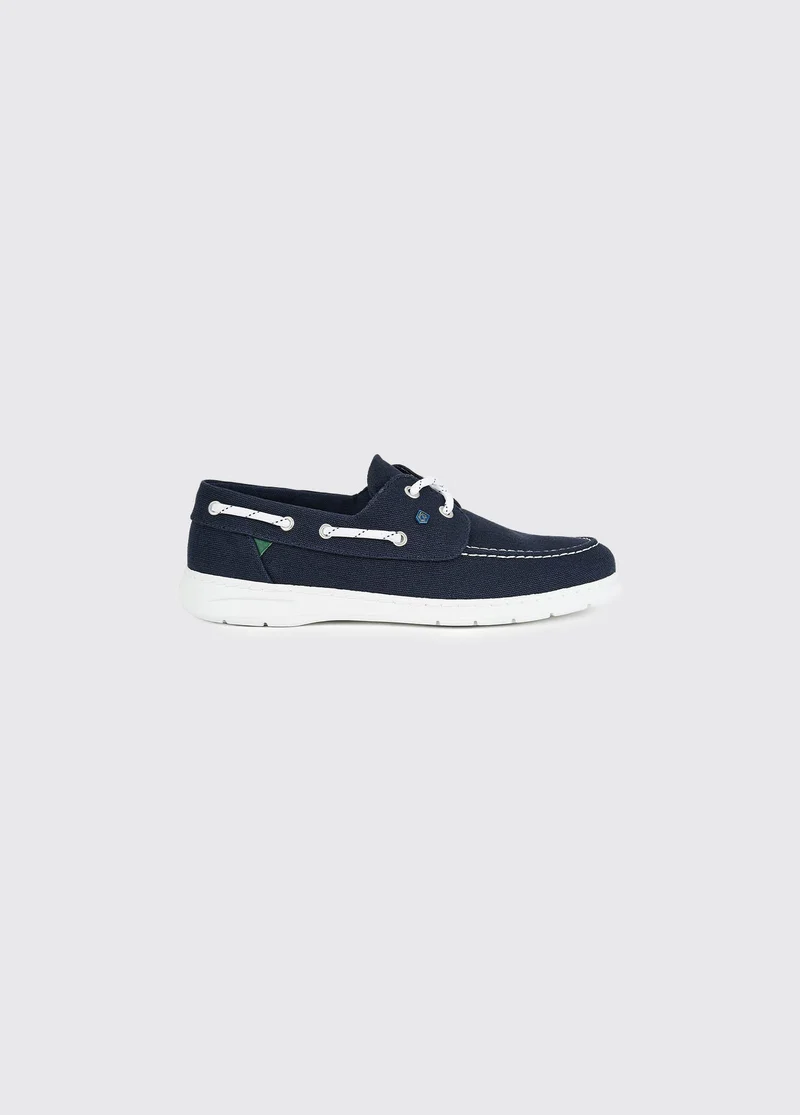 Biarritz Canvas Bootsschuh - Navy