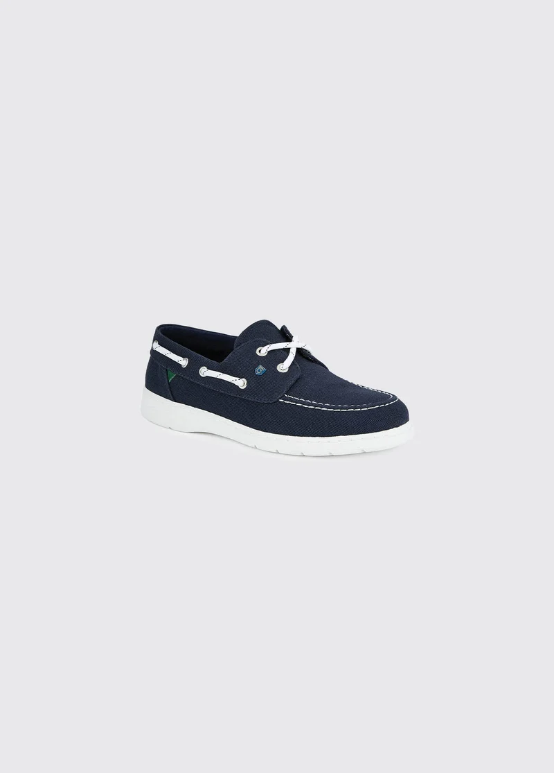 Biarritz Canvas Bootsschuh - Navy