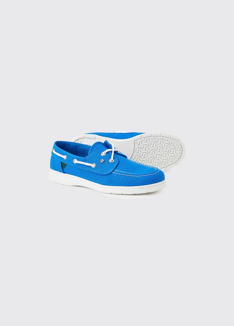 Biarritz Canvas Bootsschuh - Blue Mist