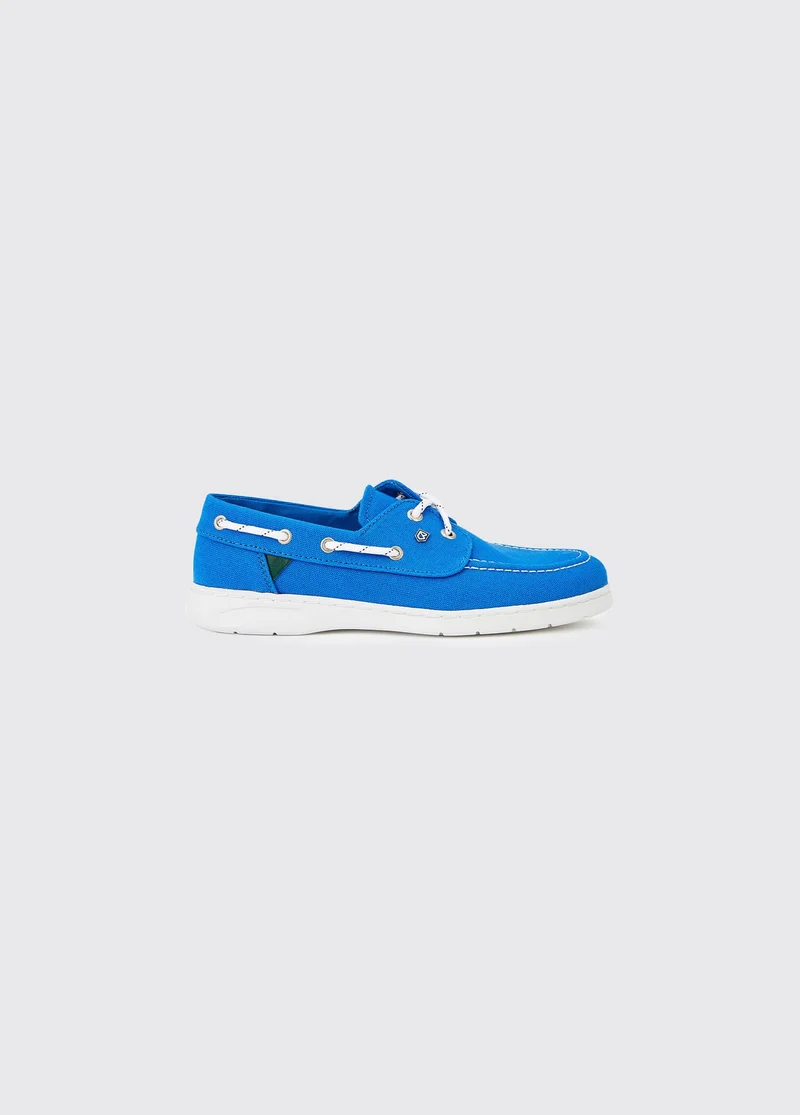 Biarritz Canvas Bootsschuh - Blue Mist