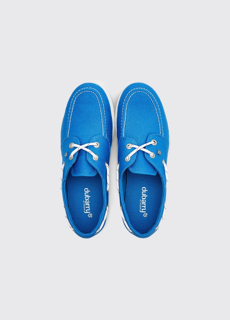 Biarritz Canvas Bootsschuh - Blue Mist