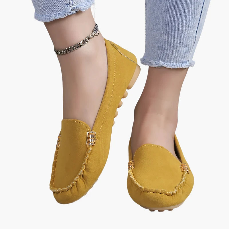 Damen Mokassin Loafer – Bequeme Freizeitschuhe für Alltag und Büro