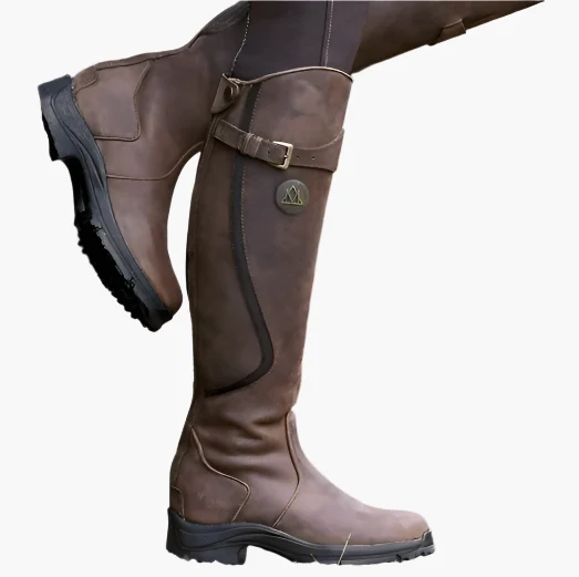 Damen Reitstiefel Outdoor Wasserdicht Leicht Atmungsaktiv – Perfekt für Reiten und Alltag