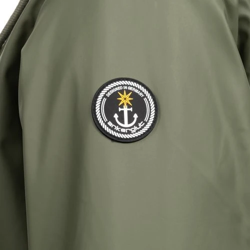 ANKERGLUT Regenmantel Friesennerz Olive mit Teddy Fleece #ankergluttraum #moincaptain