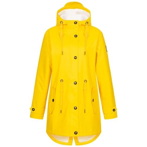 ANKERGLUT Regenmantel Friesennerz Gelb mit Teddy Fleece #ankergluttraum #moincaptain