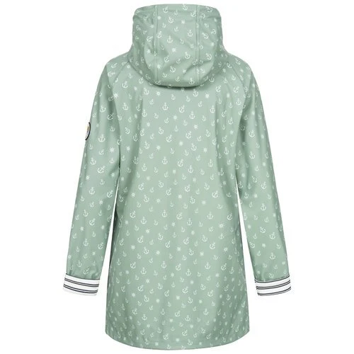 ANKERGLUT Regenmantel Friesennerz Mint Anker Motiv #ankerglutzauber #moincaptain