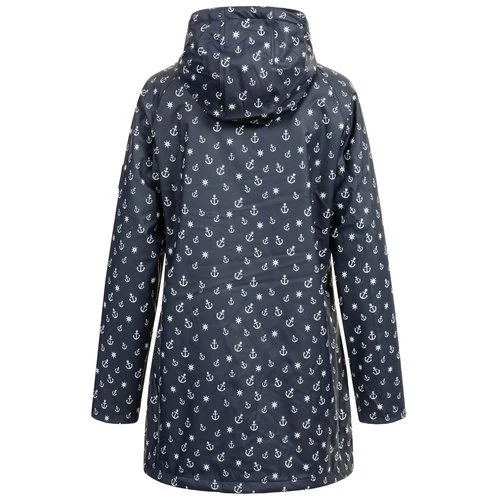 ANKERGLUT Regenmantel Friesennerz Blau Anker Motiv mit Teddy Fleece #ankerglutwolke #moincaptain