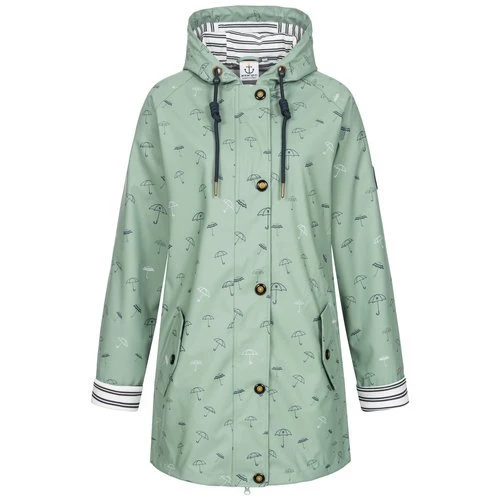 ANKERGLUT Regenmantel Friesennerz Mint Regenschirmen Motiv #ankerglutbucht #moincaptain