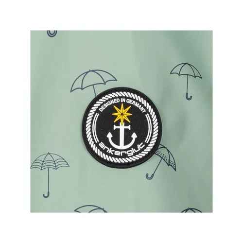 ANKERGLUT Regenmantel Friesennerz Mint Regenschirmen Motiv #ankerglutbucht #moincaptain