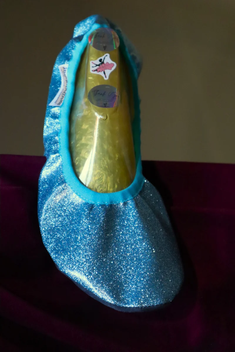 Majestiballerina deLuxe Disco glitzer shimmery Celia Blau oder coralle