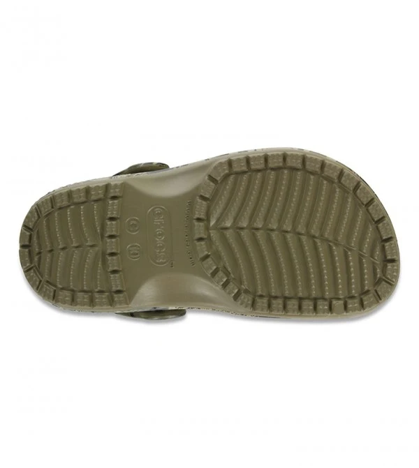 Crocs Klassischer Real Tree Clog für Kinder – Khaki