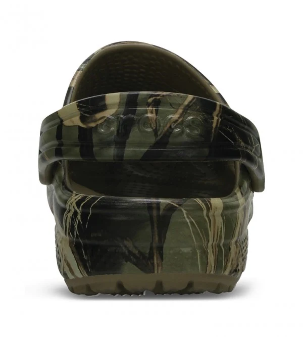 Crocs Klassischer Real Tree Clog für Kinder – Khaki
