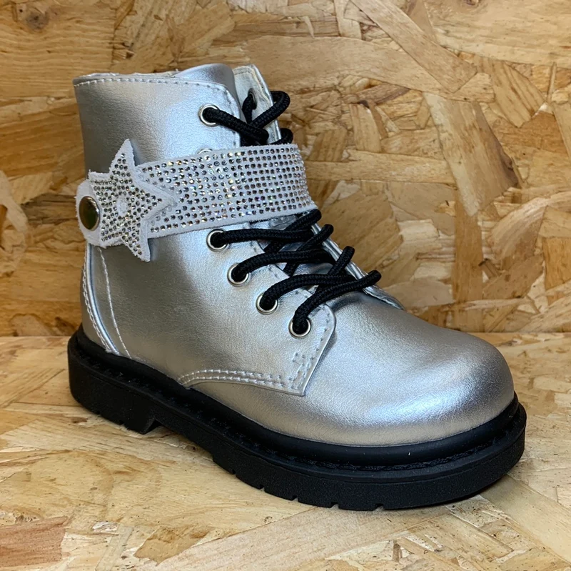 Lelli Kelly Stella-Stiefelette für Kinder – Silber